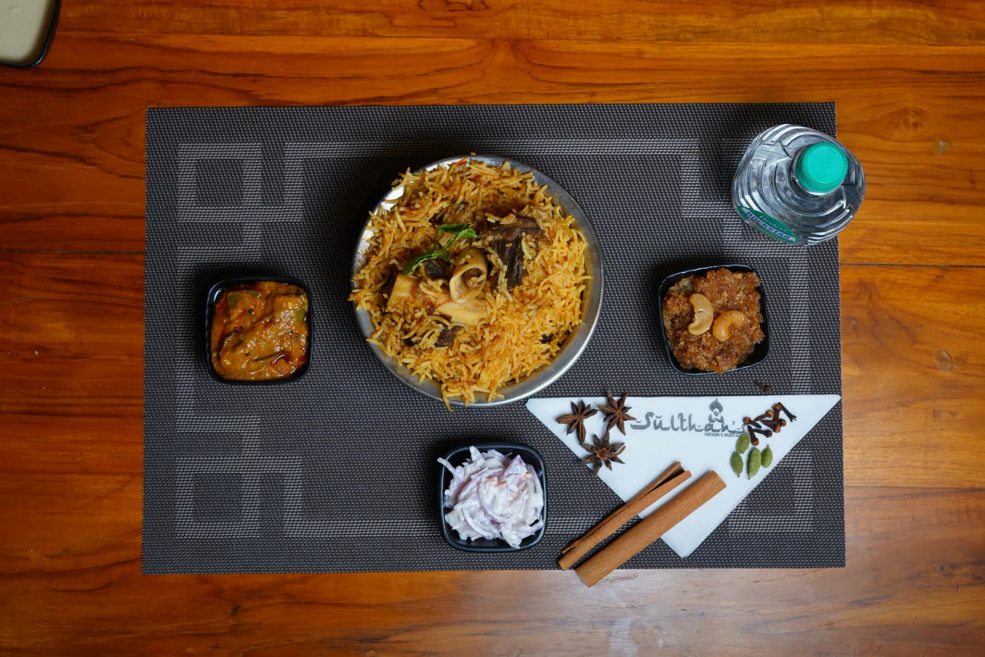 Mutton Biryani at Zeeya Sulthans